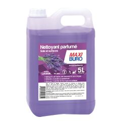 Nettoyant sols et surfaces 5L parfum lavande - Maxiburo