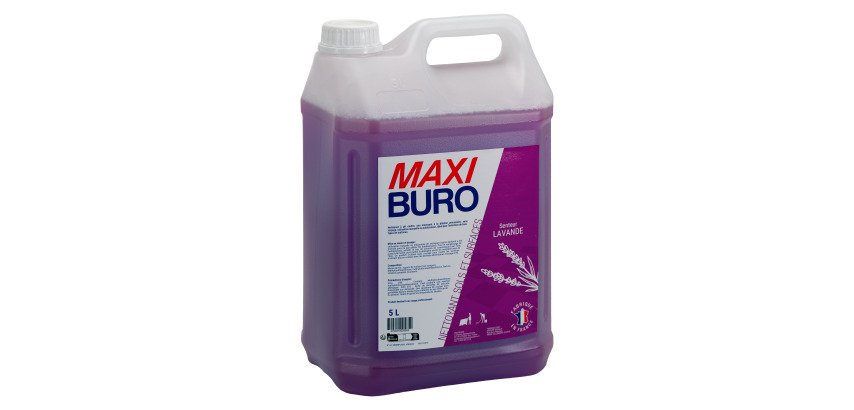 Nettoyant sols et surfaces 5L parfum lavande - Maxiburo