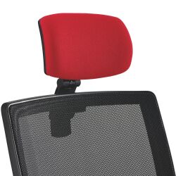 Têtière rouge pour chaise BRUNEAU ACTIV'