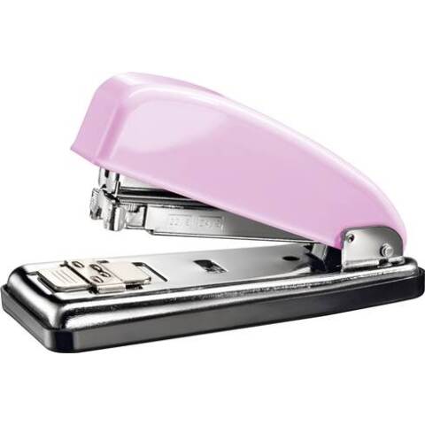 Grapadora Petrus Retro 226 Rosa - Capacidad 20 hojas