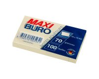 Notes repositionnables Jaunes 50 x 75 mm - Maxiburo