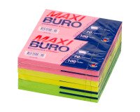 Herkleefbare notes neon Maxiburo 75 x 125 mm