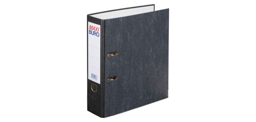Classeur à levier - Gris anthracite - Dos de 8 cm - Maxiburo