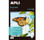 Papel foto Apli Everyday/glossy inkjet 10 x 15cm 180g