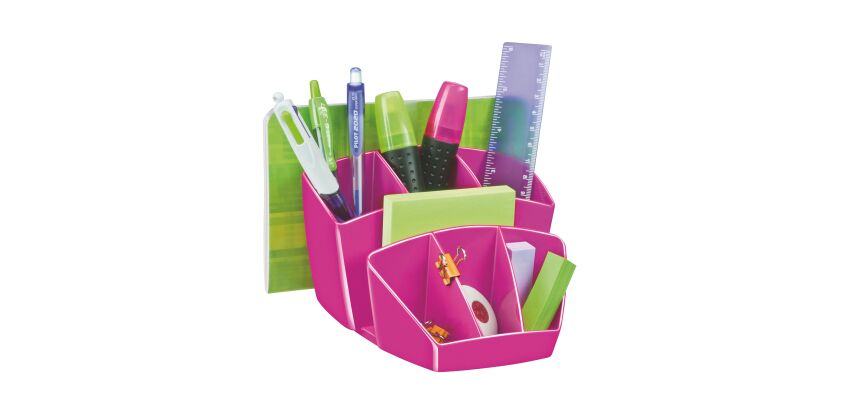 Multipot et organiseur de bureau plastique Cep Gloss couleur