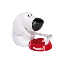 Dévidoir adhésif chien Scotch avec rouleau