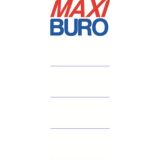 Etiquettes pour classeurs à levier 8 cm - Maxiburo