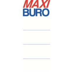 Etiquettes pour classeurs à levier 8 cm - Maxiburo