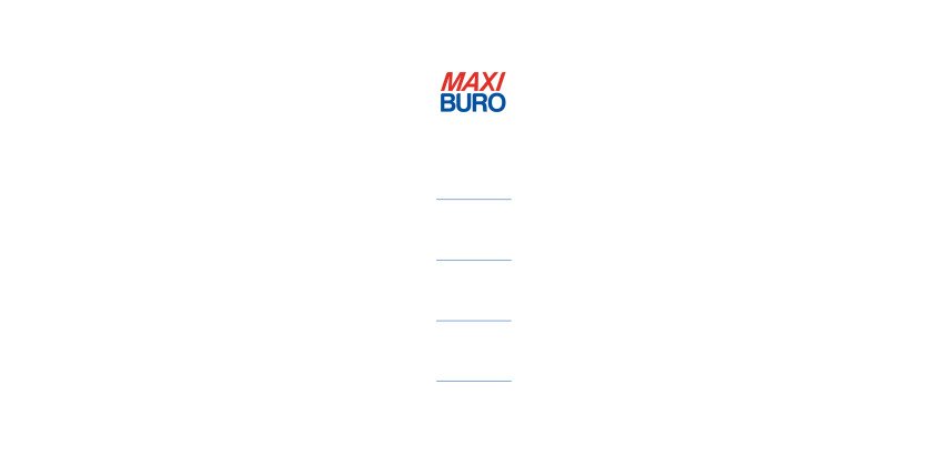Étiquettes pour classeurs à levier - dos 5 cm - Maxiburo