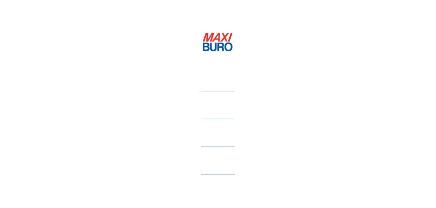 Etiquettes pour classeurs à levier dos 5 cm - Maxiburo