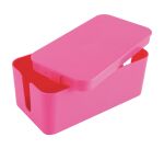 Caja oculta cables y enchufes Alt. 9,5 x An. 24 x Fon. 13 cm