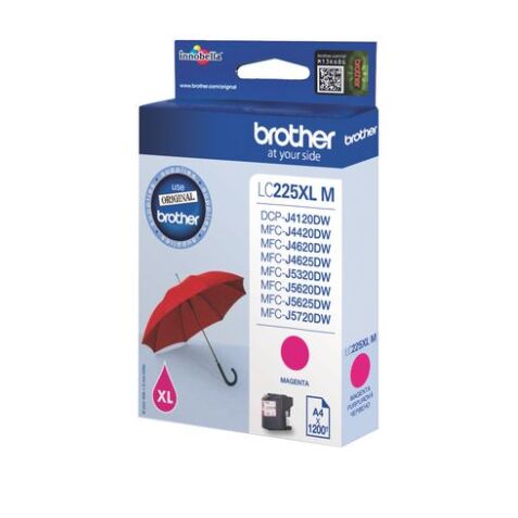 Cartridge Brother LC225XL high capacity separated colours for inkjet printer