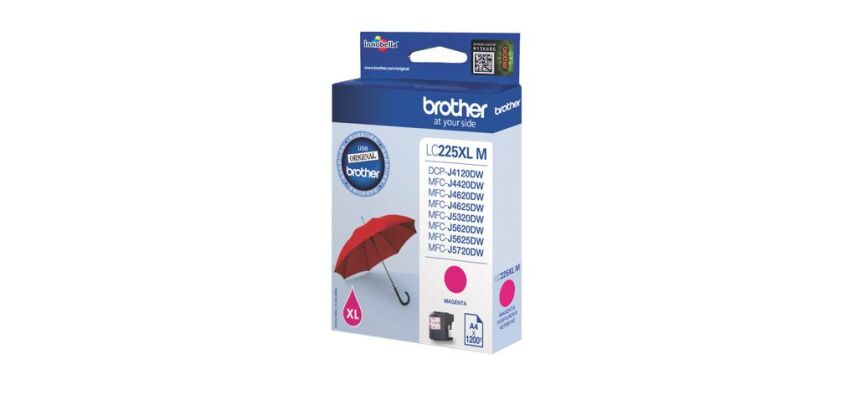Brother LC225XL cartucho original colores separados alta capacidad