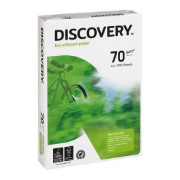 Papel blanco A4 70 g Discovery - paquete de 500 hojas