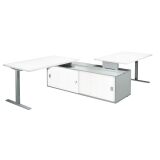 Pôle 2 Bureaux Idéa avec retour sur console centrale