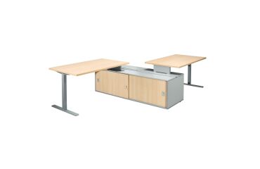 Pôle 2 Bureaux Optyma avec retour sur console centrale