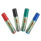 Permanent marker Bic Onyx Marker Mini slanted point 2.7 to 6.2 mm - Pack of 4 assorted colours