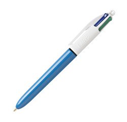 Bolígrafo Bic 4 colores clásico Retráctil