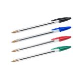 Ballpoint pen Bic Cristal Original fine writing - Pack of 10 classic colours