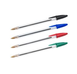 Bolsa 10 Bolígrafos Bic Cristal Surtidos