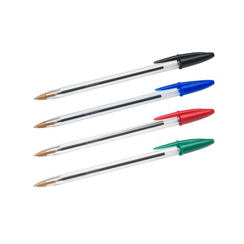 Bolsa 10 Bolígrafos Bic Cristal Surtidos