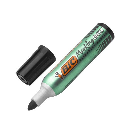 Permanenet marker Bic Onyx Marker Mini conical tip 1.5 mm - Pack of 4 assorted colours