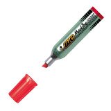 Marqueur permanent Bic Onyx Market Mini pointe biseautée de 2,7 à 6,2 mm rouge