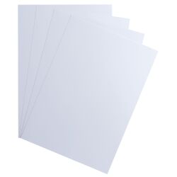 Couverture de reliure papier 160 g Clairefontaine Clairalfa blanche - Paquet de 250