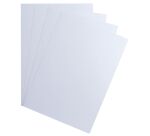 Couverture de reliure papier 160 g Clairefontaine Clairalfa blanche - Paquet de 250