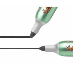 Permanente marker Bic Onyx Mini Marker kegelpunt medium 1,5 mm zwart