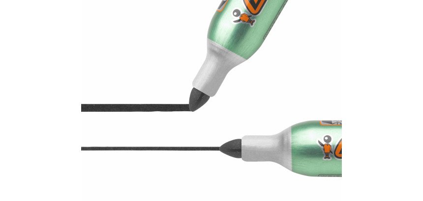 Permanente marker Bic Onyx Mini Marker kegelpunt medium 1,5 mm zwart