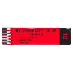 Paper pencil 2B classic - box of 12