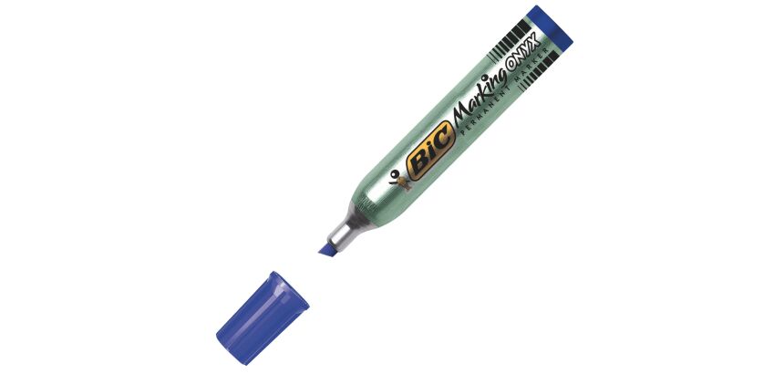 Marker Onyx groot, schuine punt