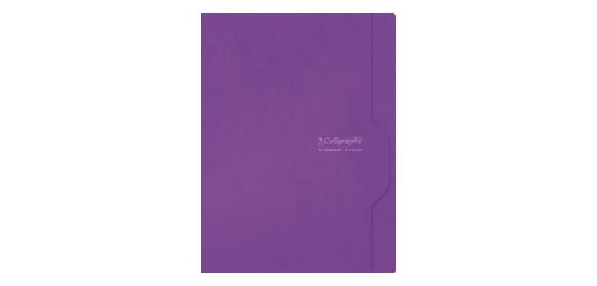 Cahier piqué Calligraphe A4+ 24 x 32 cm - grands carreaux - 96 pages