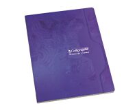 Notepad mit Kalligraphie-Heftung A4 - 21 x 29,7 cm kariert 96 Seiten