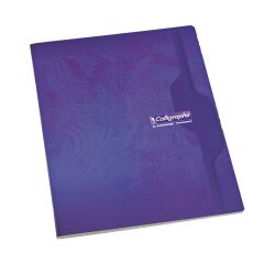 Cahier piqué Calligraphe A4+ 24 x 32 cm petits carreaux 96 pages