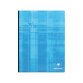 Notebook Clairefontaine 192 pg 24 x 32 cm checked 5x5 assorted colors