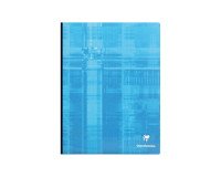 Notebook Clairefontaine 192 pg 24 x 32 cm checked 5x5 assorted colors