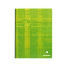 Notebook Clairefontaine 192 pg 24 x 32 cm checked 5x5 assorted colors