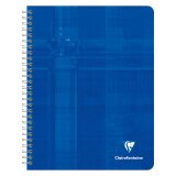 Cahier spirale Clairefontaine Metric 17 x 22 cm petits carreaux 180 pages