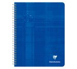Cahier spirale Clairefontaine Metric 17 x 22 cm - petits carreaux - 180 pages