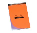 Bloc bureau Rhodia spirale A5 petits carreaux 80 feuilles