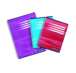 Notebook Calligraphe spiral A4 180p 5x5