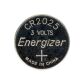 Energizer - Pack of 2 Lithium Button Cell Batteries CR2025 - 3 V