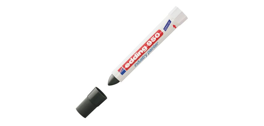 Marqueur permanent Edding industrielle E950 pointe ogive 10 mm
