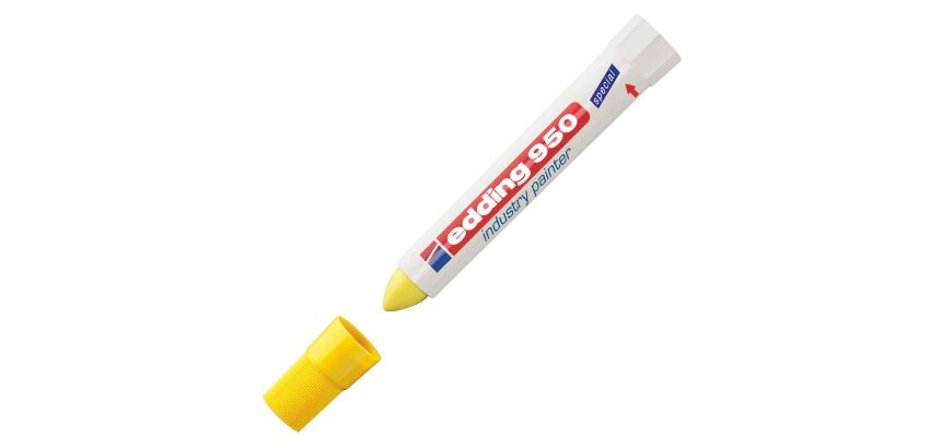Marqueur Edding 950 craie industrielle pointe ogive 10 mm