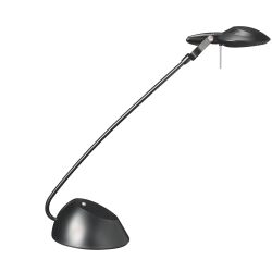 Lampe de bureau Led intégrée Saturne - Aluminor - 7 W  - Bras articulé et hauteur réglable