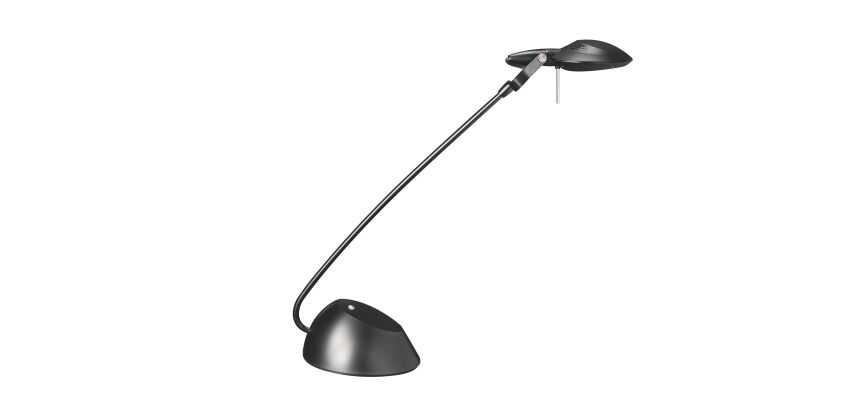 Lampe de bureau Led intégrée Saturne - Aluminor - 7 W  - Bras articulé et hauteur réglable