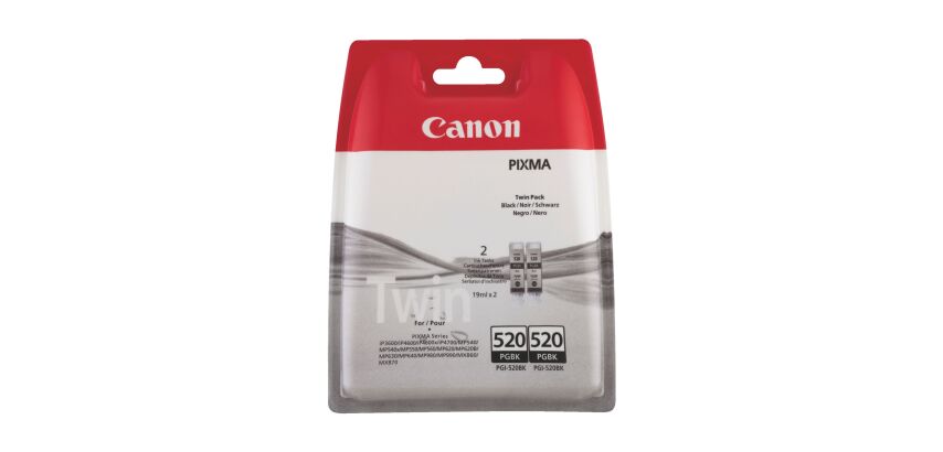 Canon PGI520 Pack 2 cartuchos originales negro