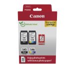 Canon PG545 CL546 Pack cartouche de 4 couleurs pour imprimante jet d'encre
